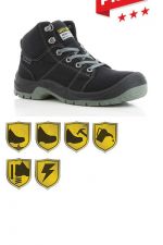 Safety Jogger - DESERT S1P SRC Zwarte werkschoenen / veiligheidsschoenen
