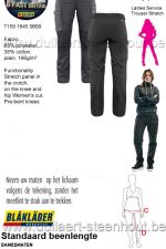 Blaklader - Comfortabele stretch werkbroek voor vrouwen 715918459899 / Dark grey
