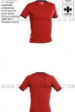 DASSY® Nexus (710025) T-shirt - rood/zwart
