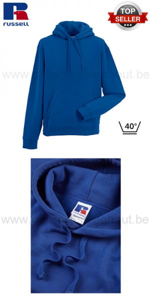 Russell - Bright royal werksweater met kap / werktui met kap / Hooded Sweatshirt R-265M-0
