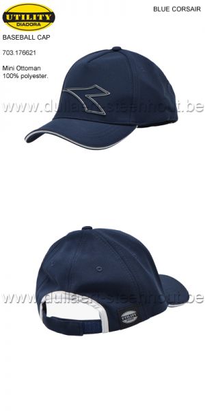 Diadora 703.176621 pet - baseball cap - BLUE CORSAIR