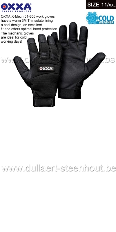 OXXA® X-Mech-Thermo 51-605 warme werkhandschoenen - MAAT 11/XXL