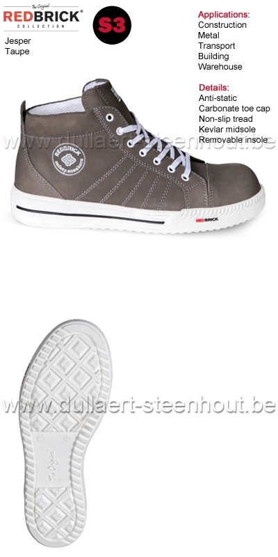 Redbrick Safety sneaker werkschoenen / veiligheidsschoenen sneaker - Jesper S3
